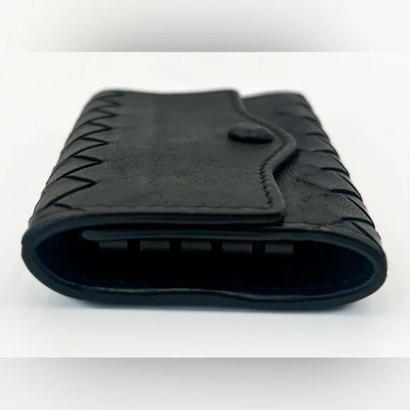 Bottega Veneta Intrecciato Lambskin Leather 4 Ring Key holder - Picture 3 of 5